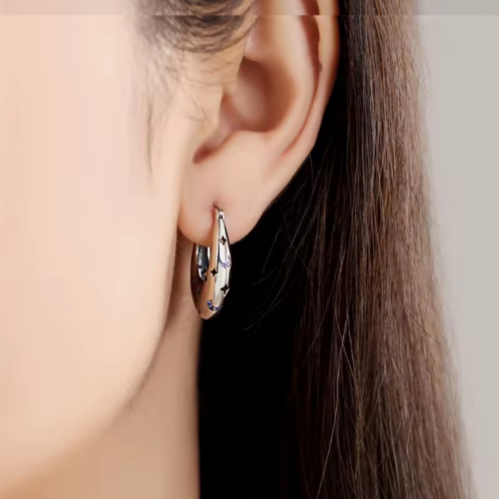 Sterling Silver with Stars & Moons - Picture 3 of 7